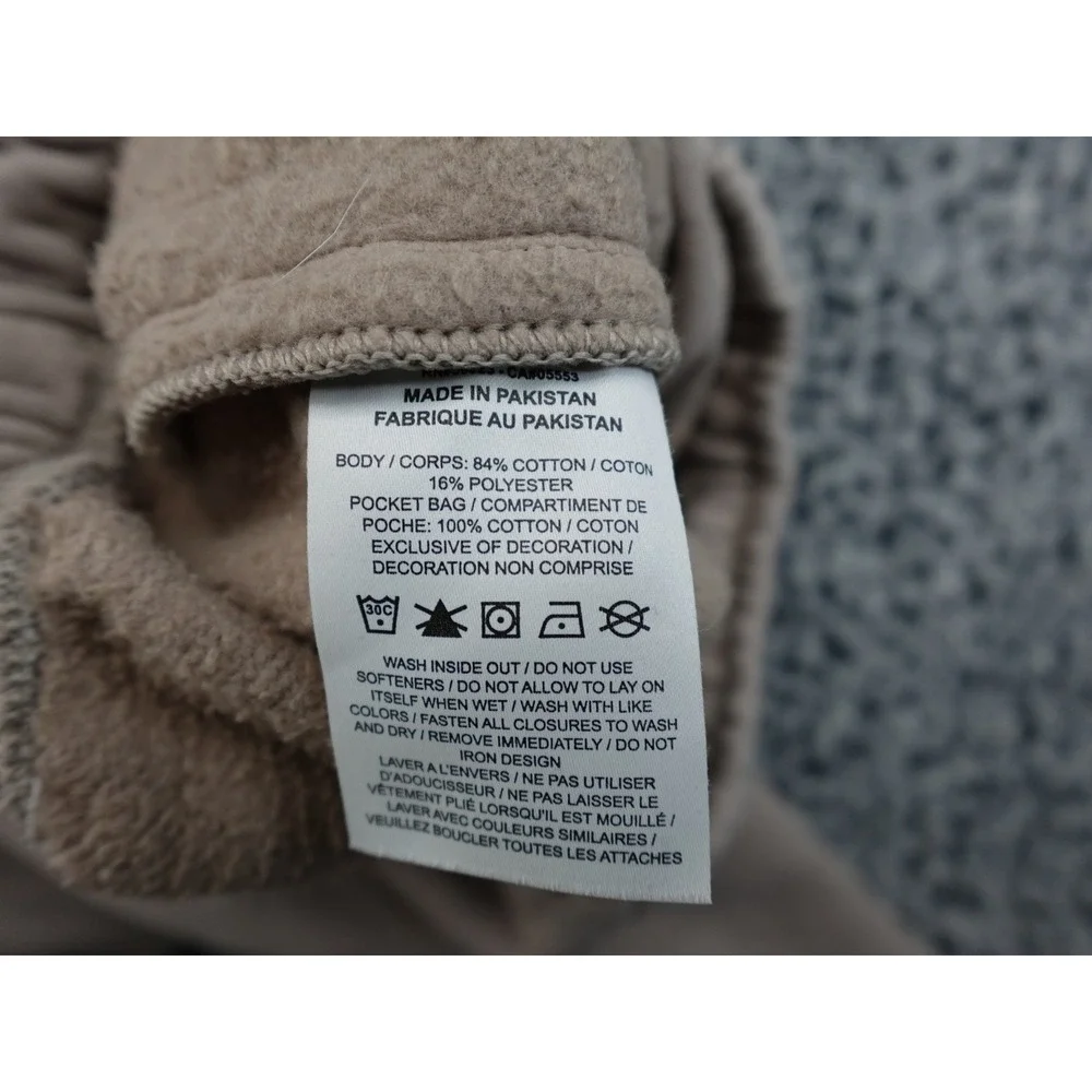 Nike Phoenix Fleece Sweatpants Womens Small Taupe Brown CW5565-245 Joggers‎